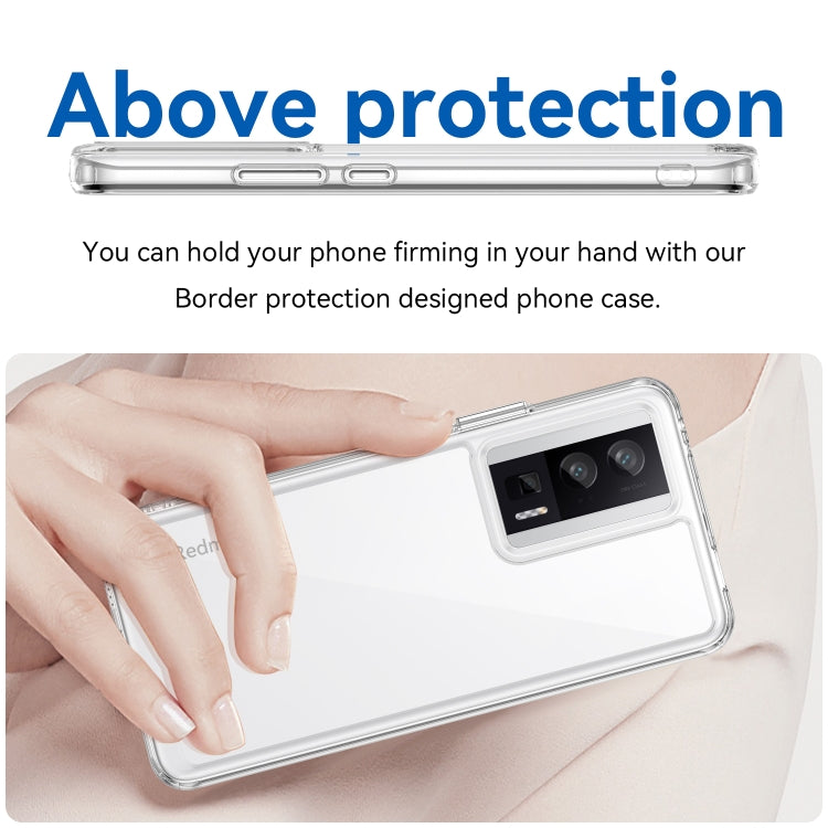 For Xiaomi Poco F5 Pro Colorful Series Acrylic + TPU Phone Case