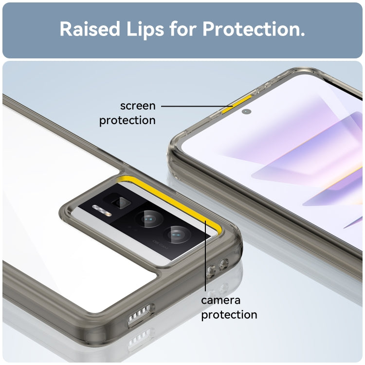 For Xiaomi Poco F5 Pro Colorful Series Acrylic + TPU Phone Case