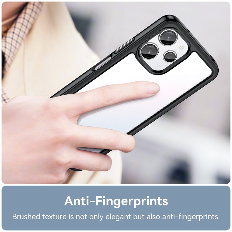 For Xiaomi Redmi 12 5G Colorful Series Acrylic + TPU Phone Case