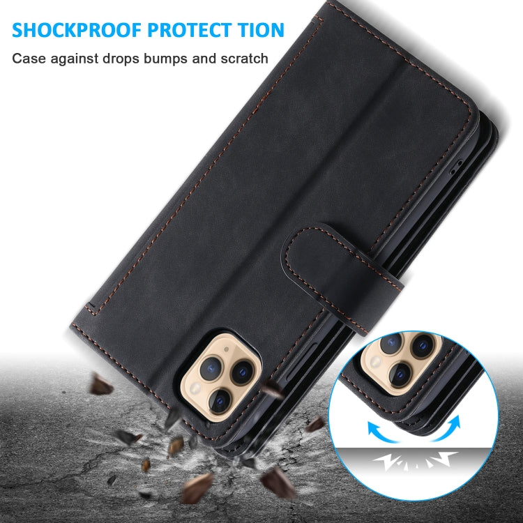 For iPhone 11 Pro Nine Card Zipper Bag Horizontal Flip Leather Case With Holder & Card Slots & Photo Frame & Wallet
