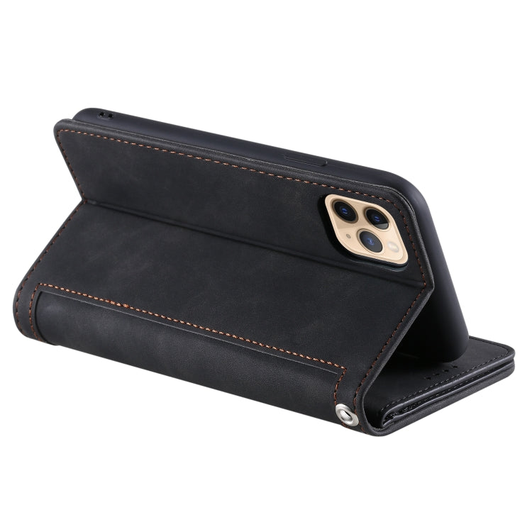 For iPhone 11 Pro Nine Card Zipper Bag Horizontal Flip Leather Case With Holder & Card Slots & Photo Frame & Wallet