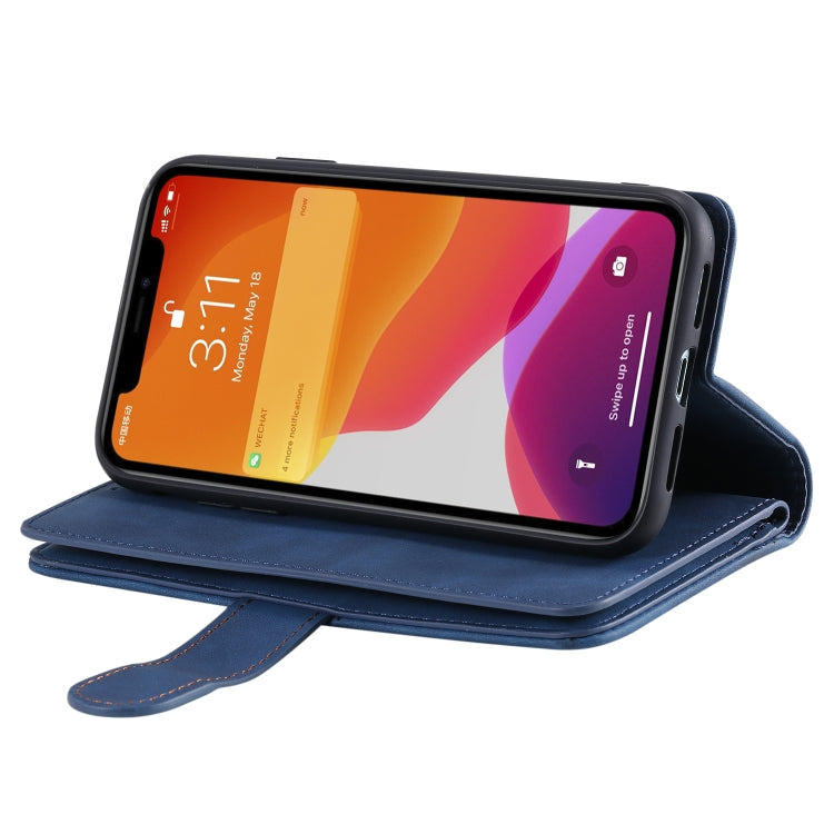 For iPhone 11 Pro Nine Card Zipper Bag Horizontal Flip Leather Case With Holder & Card Slots & Photo Frame & Wallet