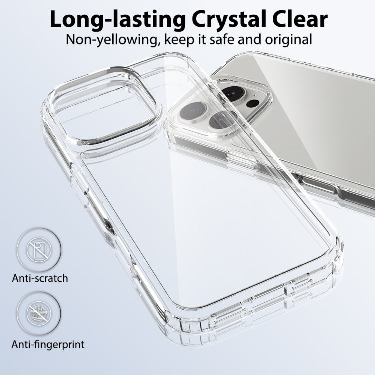 For iPhone 16 Pro Scratchproof Acrylic TPU Phone Case