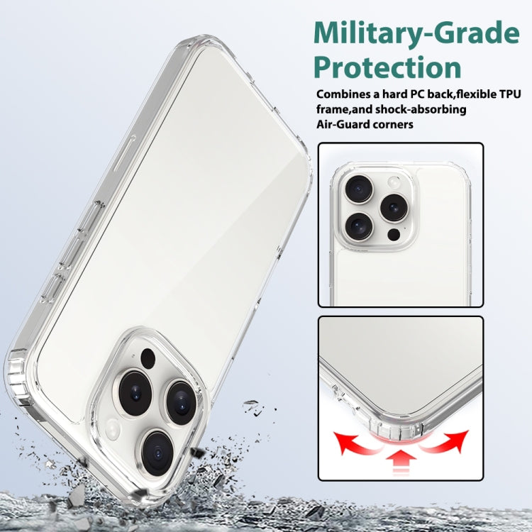 For iPhone 16 Pro Scratchproof Acrylic TPU Phone Case