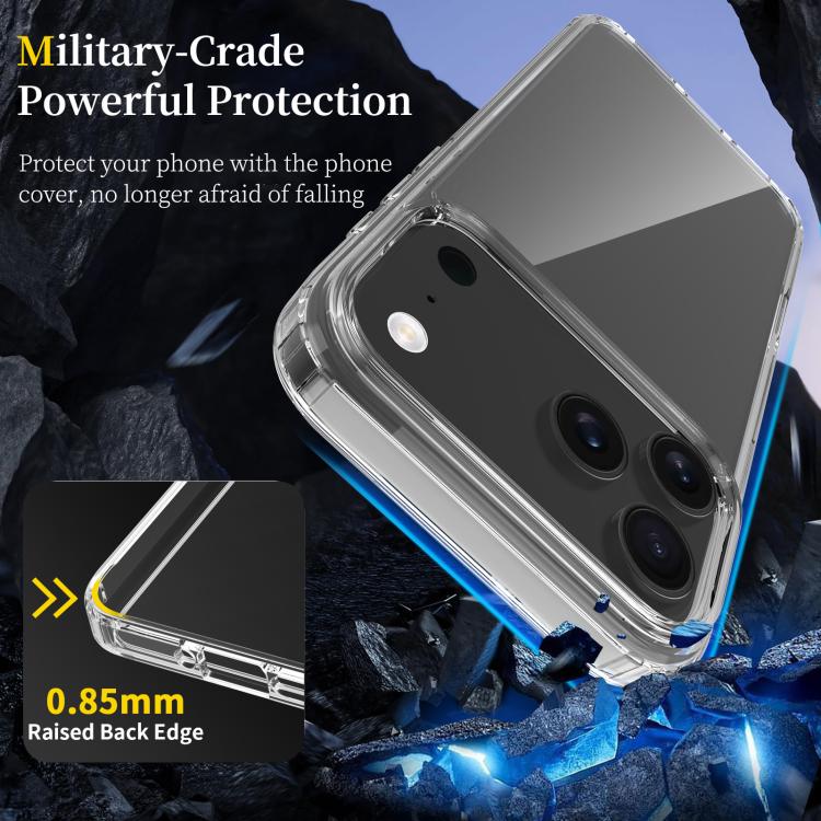 For iPhone 17 Pro Max Scratchproof Acrylic TPU Phone Case