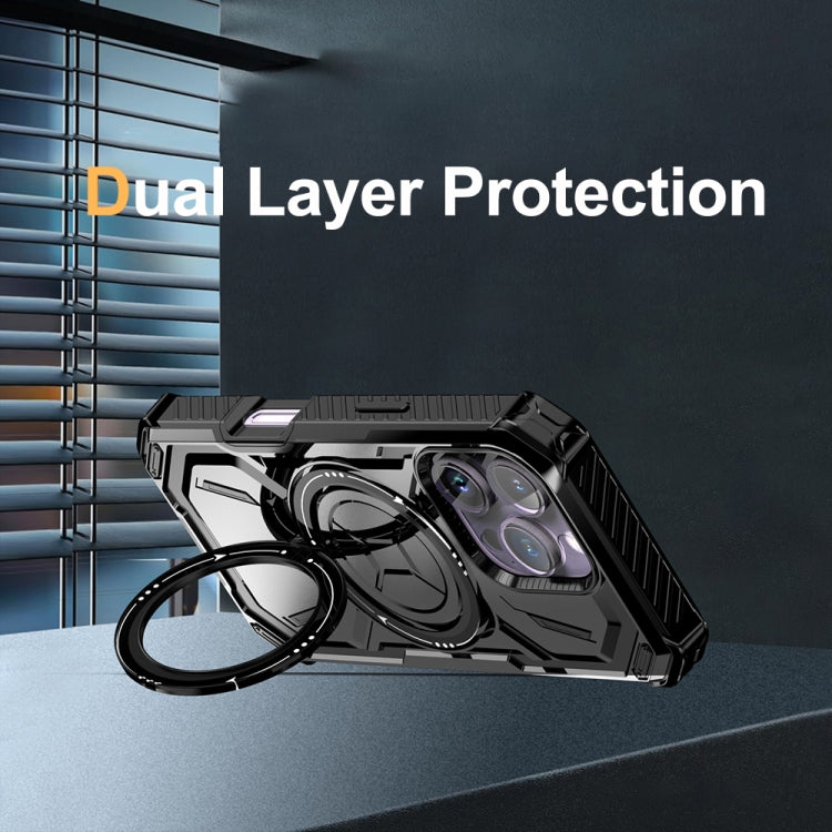 For iPhone 16 Pro Max Armor Series Holder Phone Case