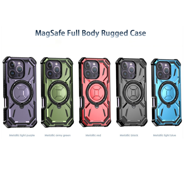 For iPhone 16 Pro Armor Series Holder Phone Case