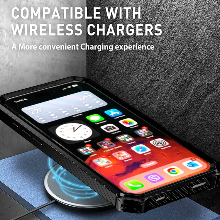 For iPhone 16 Pro Armor Series Holder Phone Case