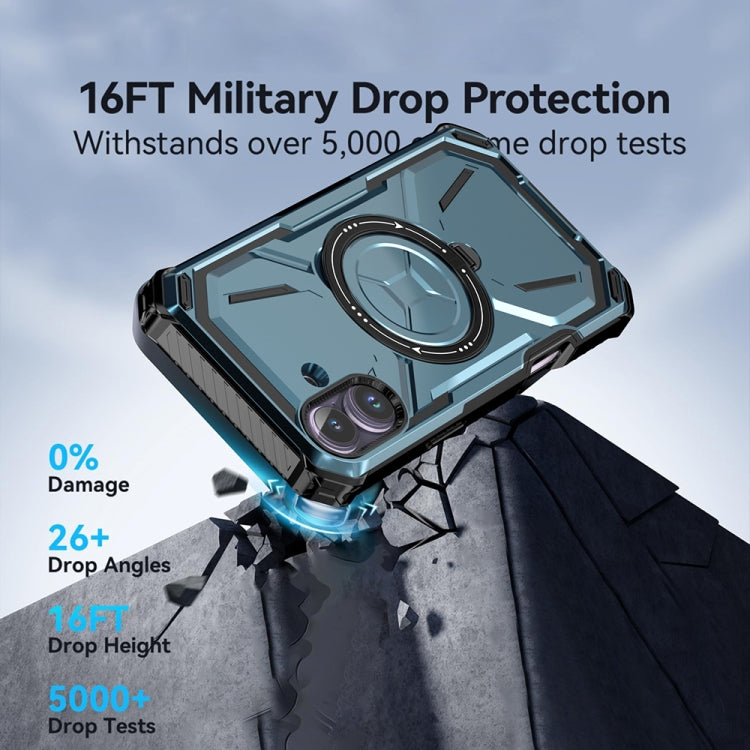 For iPhone 16 Armor Series Holder Phone Case