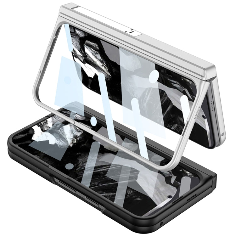 For Google Pixel 9 Pro Fold GKK Integrated Magsafe Fold Hinge Full Coverage Phone Case with Holder