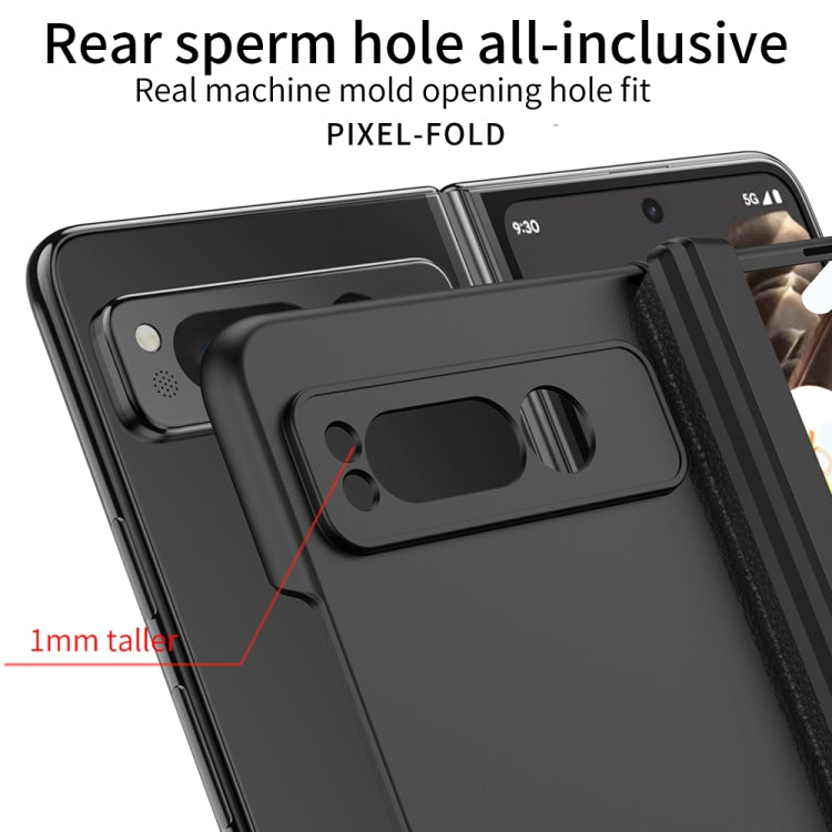 For Google Pixel Fold GKK Integrated Fold Hinge Full Coverage Phone Case with Holder