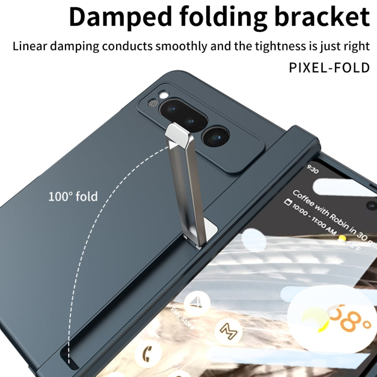 For Google Pixel Fold GKK Integrated Fold Hinge Full Coverage Phone Case with Holder