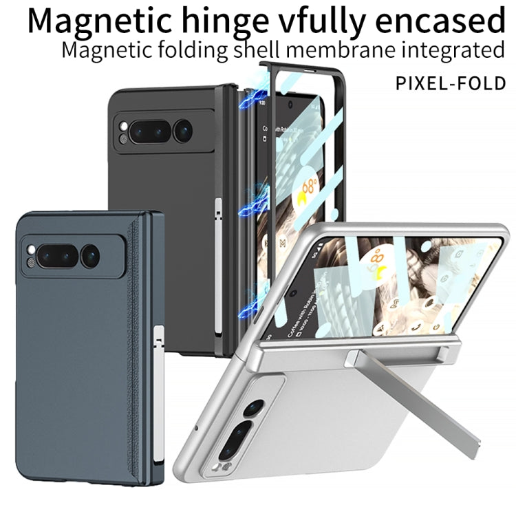 For Google Pixel Fold GKK Integrated Fold Hinge Full Coverage Phone Case with Holder