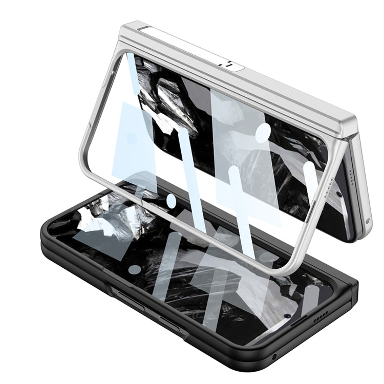 For Google Pixel 9 Pro Fold GKK Integrated Fold Hinge Full Coverage Phone Case with Holder