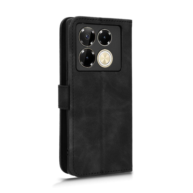 For Infinix Note 40 5G Skin Feel Magnetic Flip Leather Phone Case