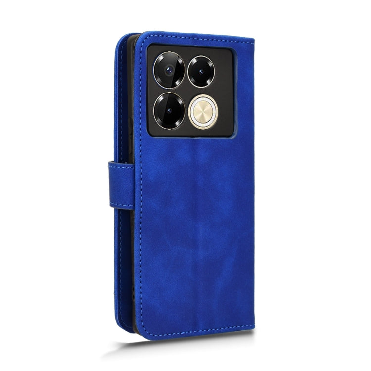 For Infinix Note 40 5G Skin Feel Magnetic Flip Leather Phone Case