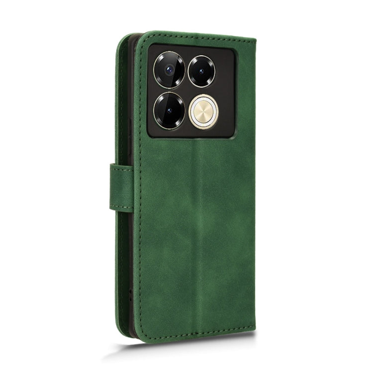 For Infinix Note 40 5G Skin Feel Magnetic Flip Leather Phone Case