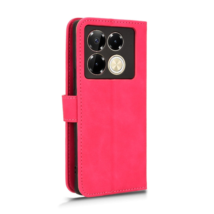 For Infinix Note 40 5G Skin Feel Magnetic Flip Leather Phone Case