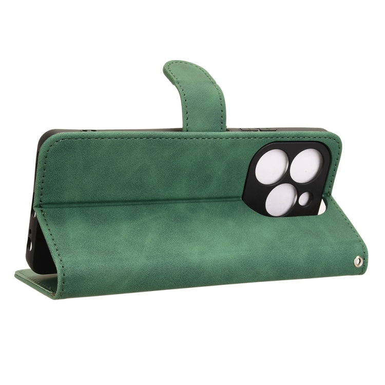 For Infinix Note 40X 5G Skin Feel Magnetic Flip Leather Phone Case