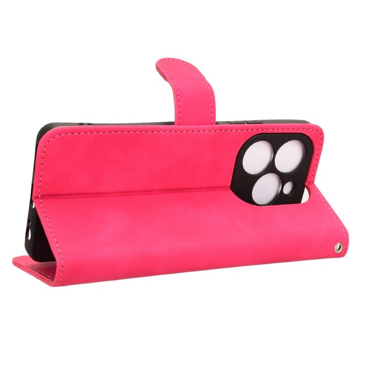 For Infinix Note 40X 5G Skin Feel Magnetic Flip Leather Phone Case