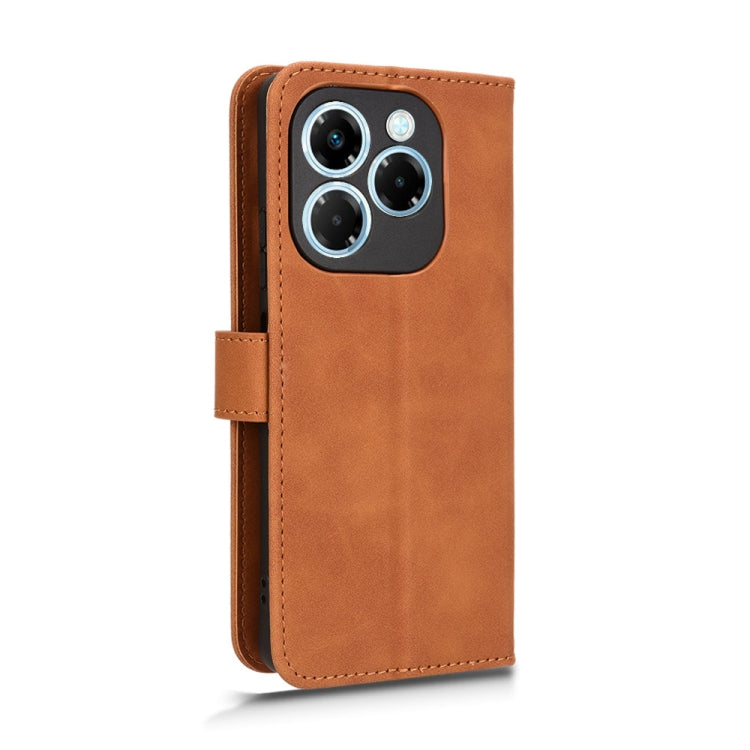 For Infinix Note 40X 5G Skin Feel Magnetic Flip Leather Phone Case