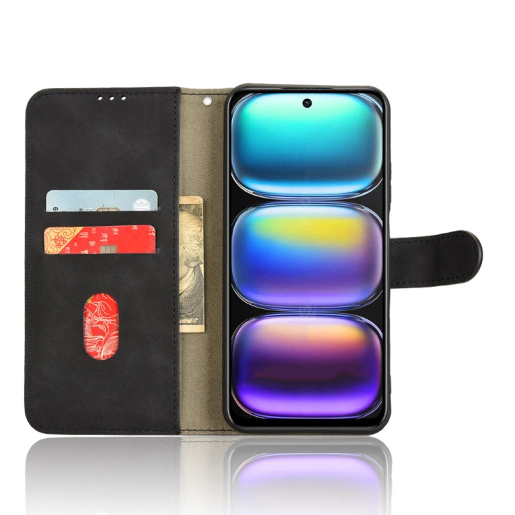 For Infinix Hot 50 4G Skin Feel Magnetic Flip Leather Phone Case