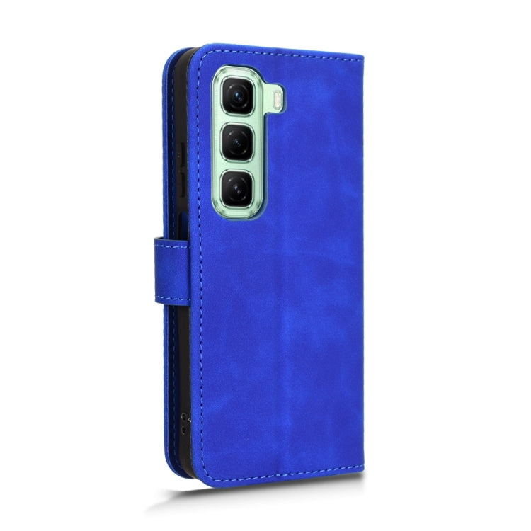 For Infinix Hot 50 4G Skin Feel Magnetic Flip Leather Phone Case