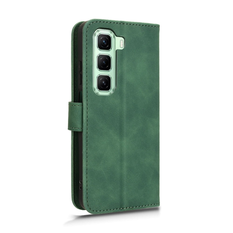 For Infinix Hot 50 4G Skin Feel Magnetic Flip Leather Phone Case