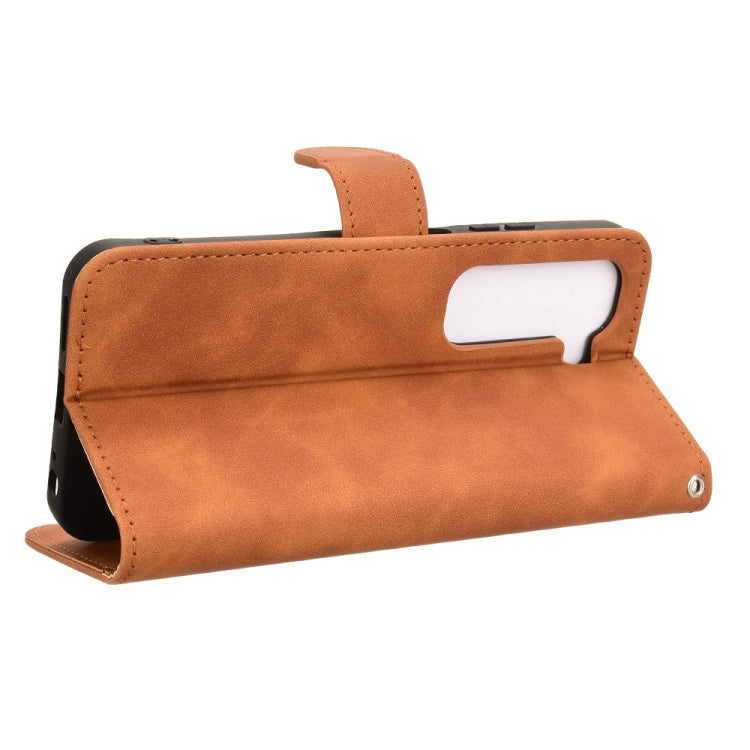 For Infinix Hot 50 4G Skin Feel Magnetic Flip Leather Phone Case