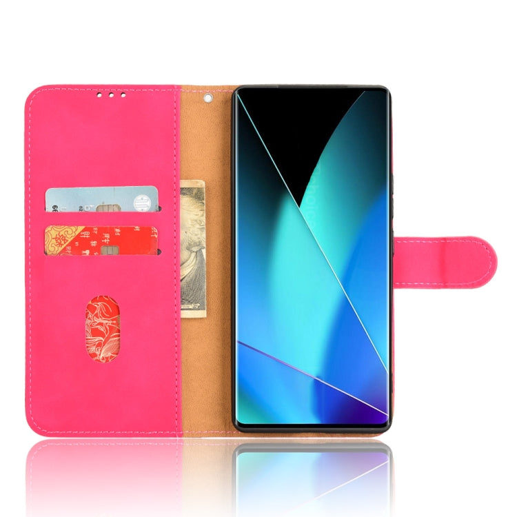 For Infinix Zero 40 4G Skin Feel Magnetic Flip Leather Phone Case