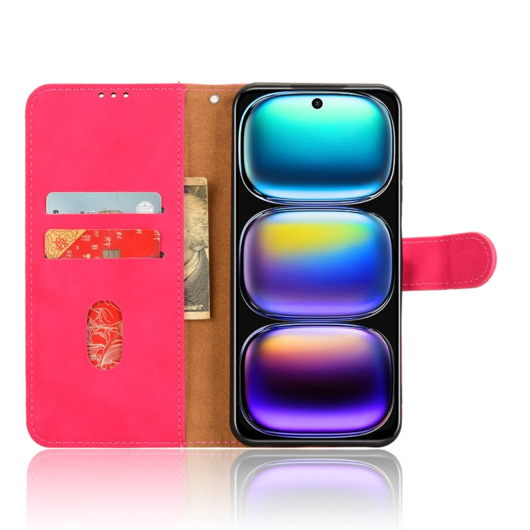 For Infinix Hot 50i / Smart 9 Skin Feel Magnetic Flip Leather Phone Case