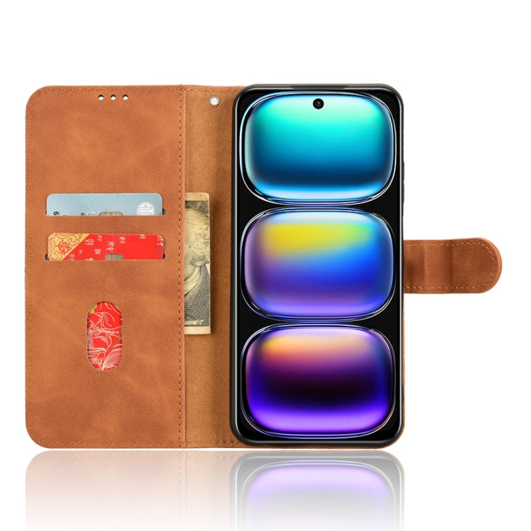 For Infinix Hot 50i / Smart 9 Skin Feel Magnetic Flip Leather Phone Case