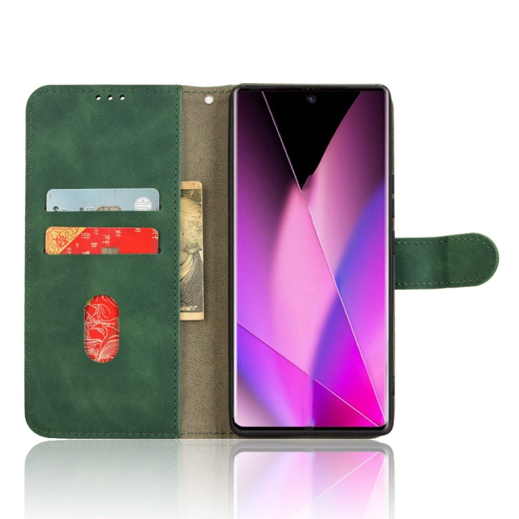 For Infinix Zero 40 5G Skin Feel Magnetic Flip Leather Phone Case