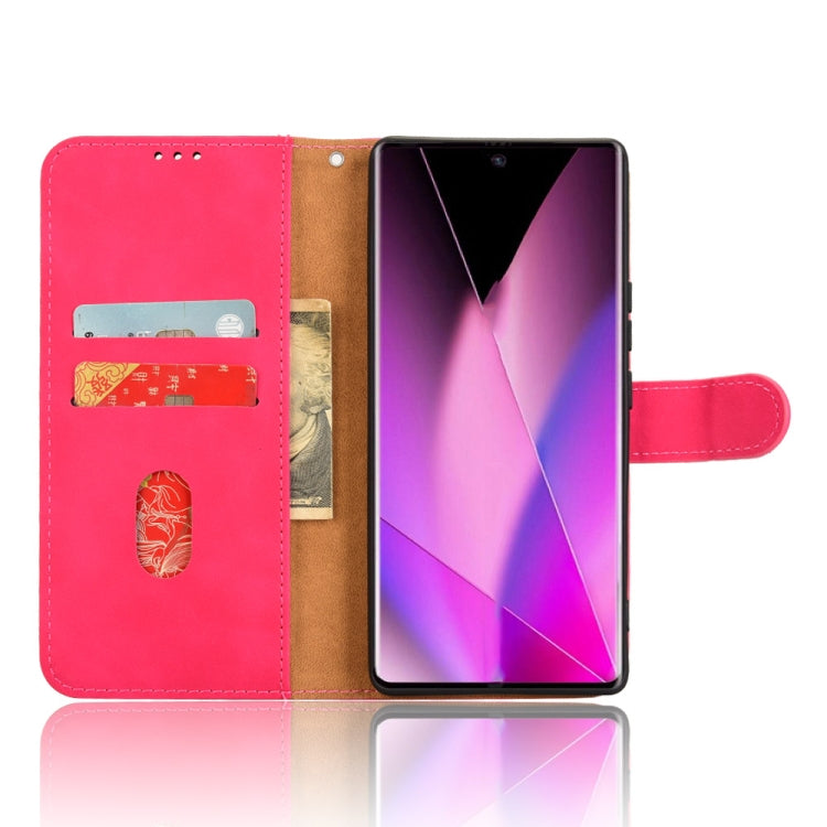 For Infinix Zero 40 5G Skin Feel Magnetic Flip Leather Phone Case
