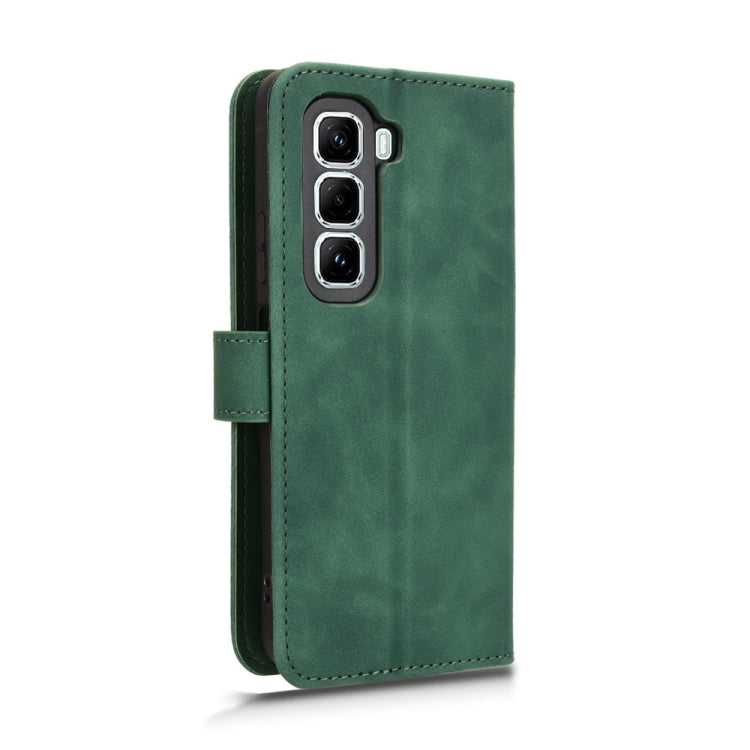 For Infinix Hot 50 Pro+ Skin Feel Magnetic Flip Leather Phone Case