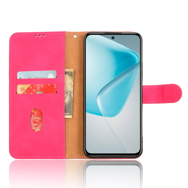 For Infinix Hot 50 Pro+ Skin Feel Magnetic Flip Leather Phone Case