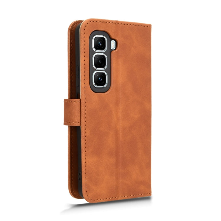 For Infinix Hot 50 Pro+ Skin Feel Magnetic Flip Leather Phone Case