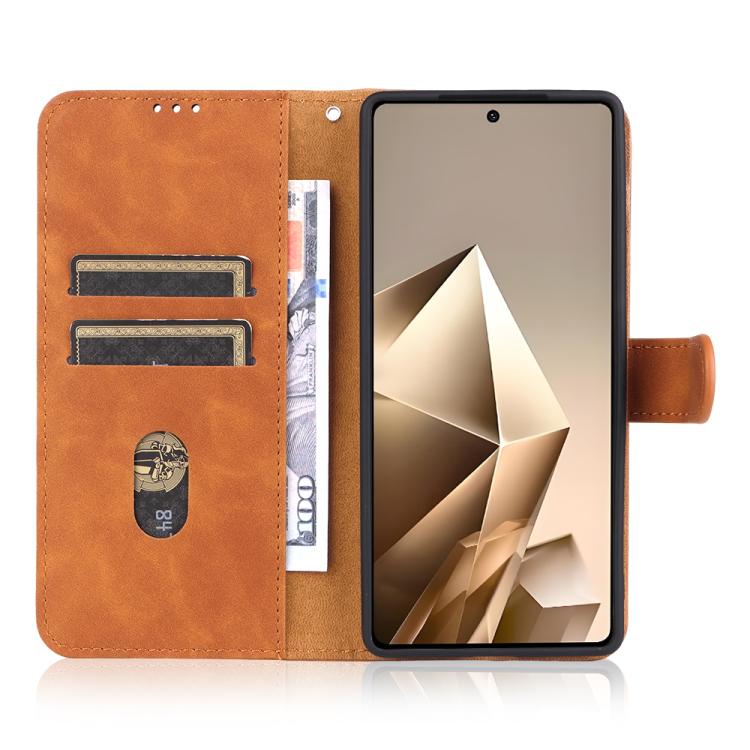 For Infinix Note 50 Pro 4G Skin Feel Magnetic Flip Leather Phone Case