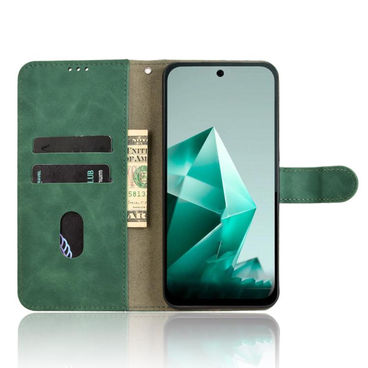 For Infinix Note 50x Skin Feel Magnetic Flip Leather Phone Case