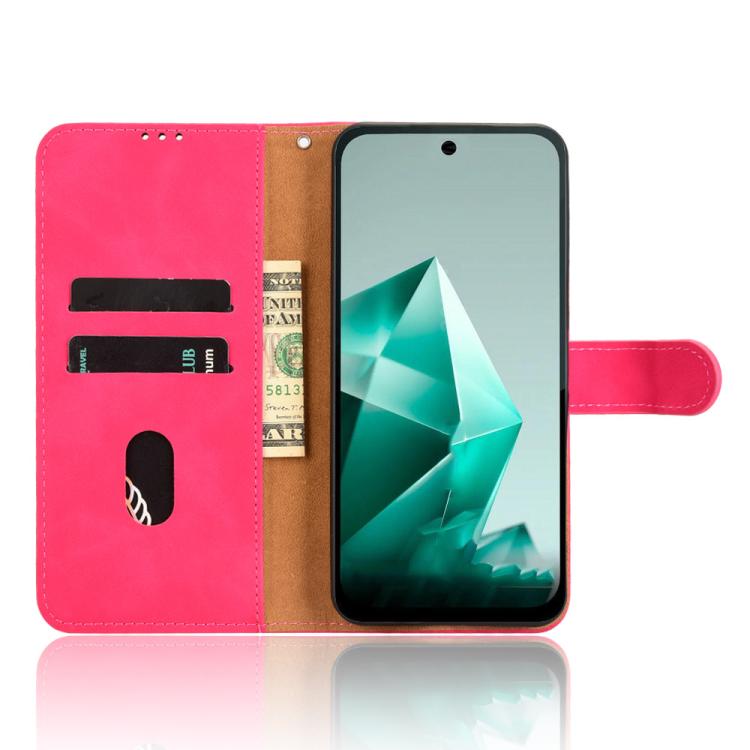 For Infinix Note 50x Skin Feel Magnetic Flip Leather Phone Case