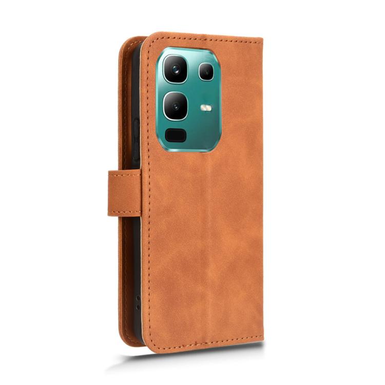 For Infinix Note 50x Skin Feel Magnetic Flip Leather Phone Case