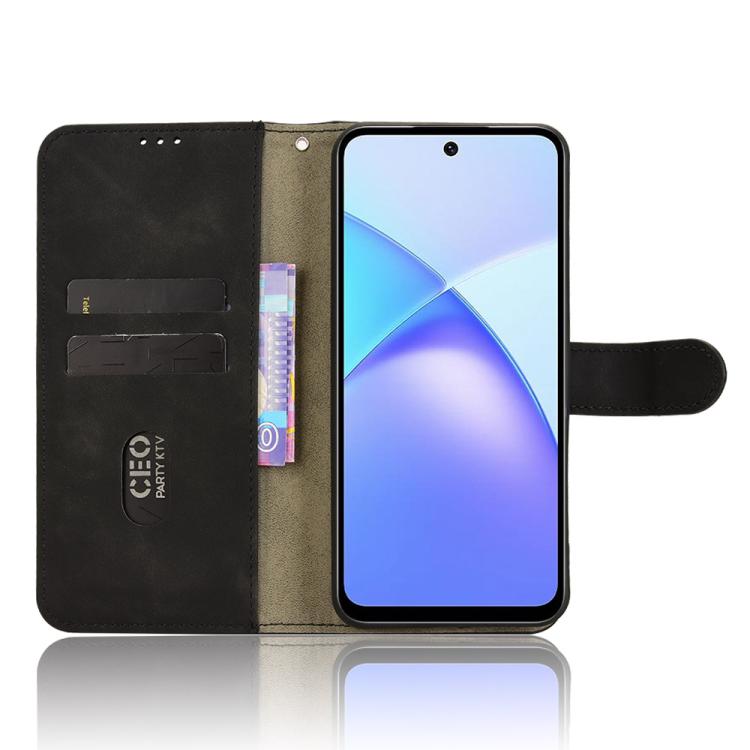 For Infinix Smart 10 Plus 4G Skin Feel Magnetic Flip Leather Phone Case