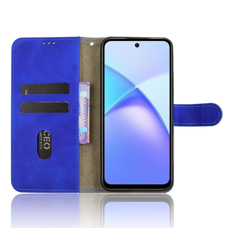 For Infinix Smart 10 Plus 4G Skin Feel Magnetic Flip Leather Phone Case