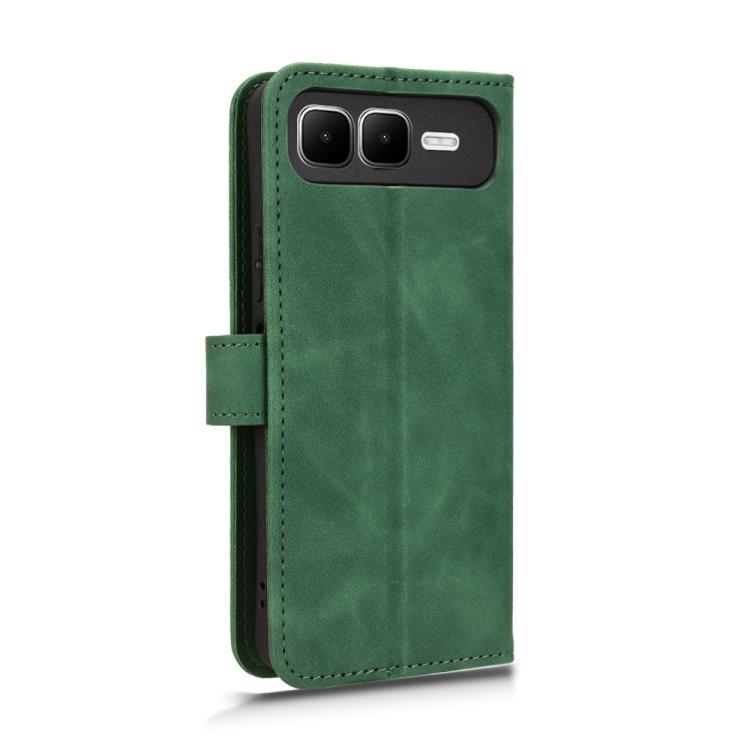 For Infinix Smart 10 Plus 4G Skin Feel Magnetic Flip Leather Phone Case