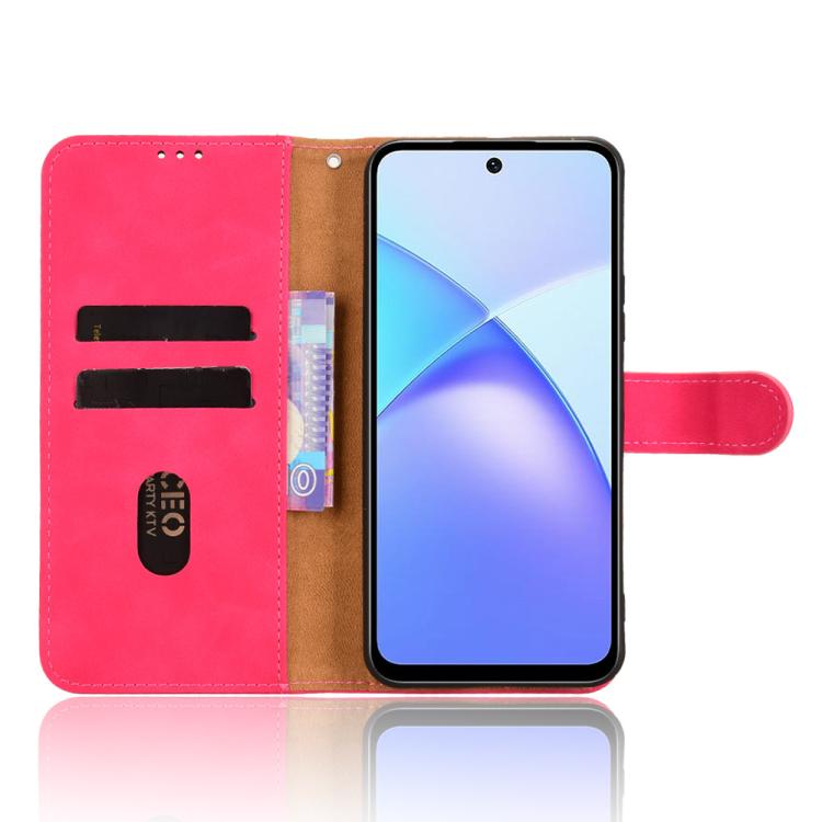 For Infinix Smart 10 Plus 4G Skin Feel Magnetic Flip Leather Phone Case