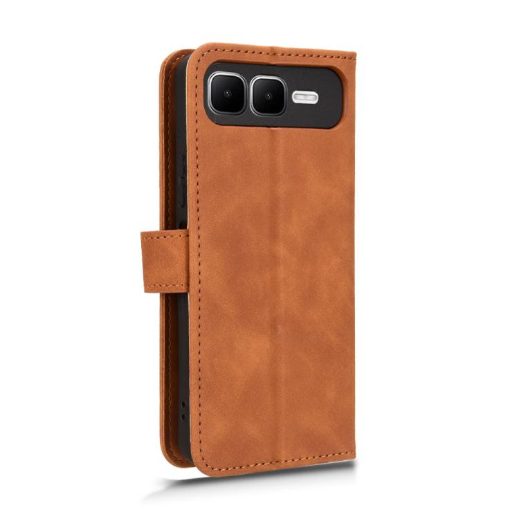 For Infinix Smart 10 Plus 4G Skin Feel Magnetic Flip Leather Phone Case