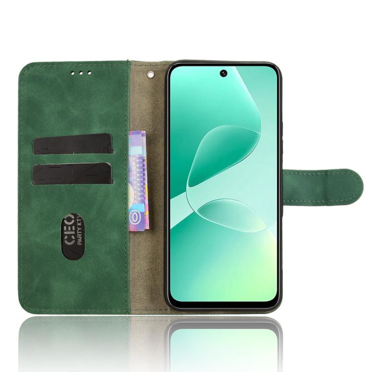 For Infinix Hot 60 5G Skin Feel Magnetic Flip Leather Phone Case