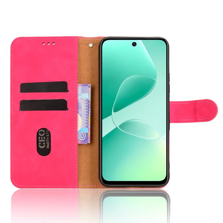 For Infinix Hot 60 5G Skin Feel Magnetic Flip Leather Phone Case