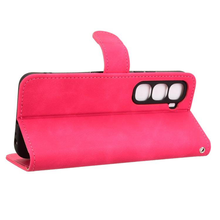 For Infinix Hot 60 5G Skin Feel Magnetic Flip Leather Phone Case