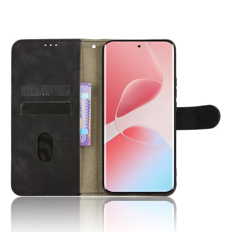 For Infinix Hot 60 Pro 4G Skin Feel Magnetic Flip Leather Phone Case